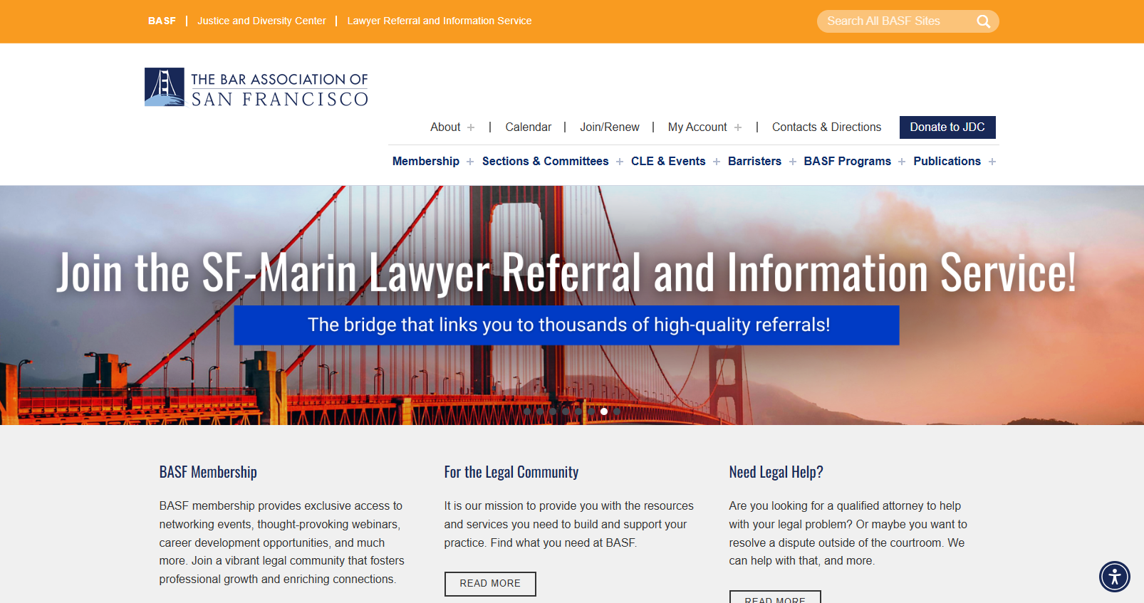 Bar Association of San Francisco website